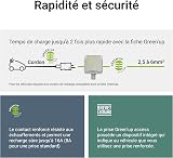 LEGRAND | Green'UP ACCESS, Prise et Cordon de Repiquage, Recharge Sécurisée Jusqu’à 3,7 kW, Charge Accélérée x2 Pour Véhicules Électriques Compatibles, Installation Intérieure/Extérieure - 5
