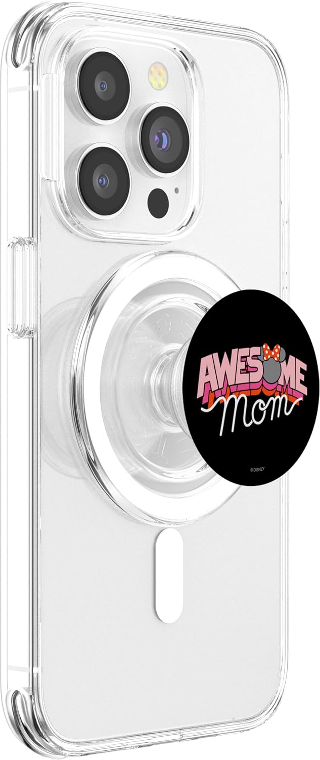 Disney Minnie Mouse Awesome Mom PopSockets MagSafe PopGrip for iPhone