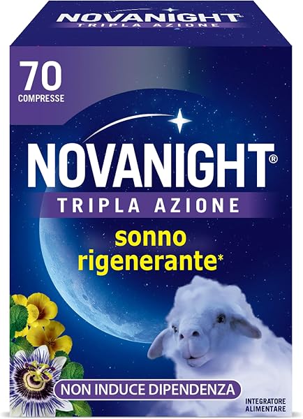 Novanight Tripla Azione Melatonina