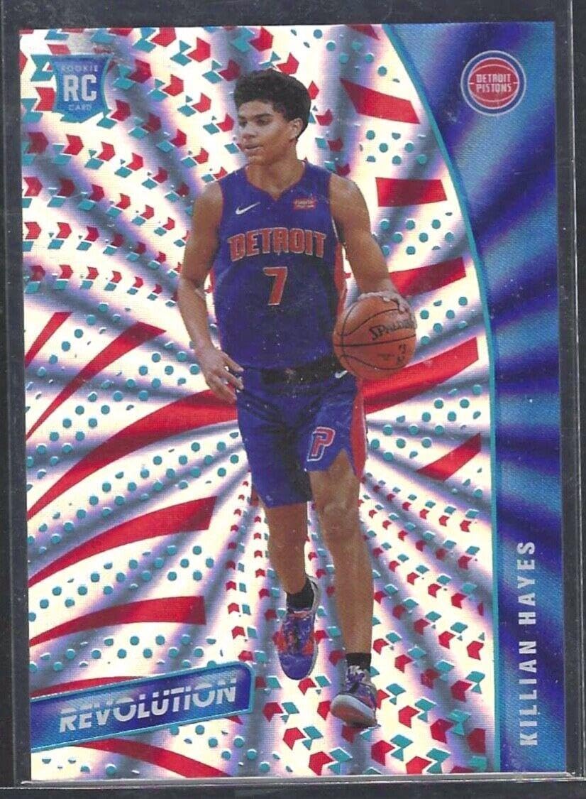 Killian Hayes 2020-21 Panini Revolution Sunburst Rookie Rc #d 05/75 - Basketball Cards