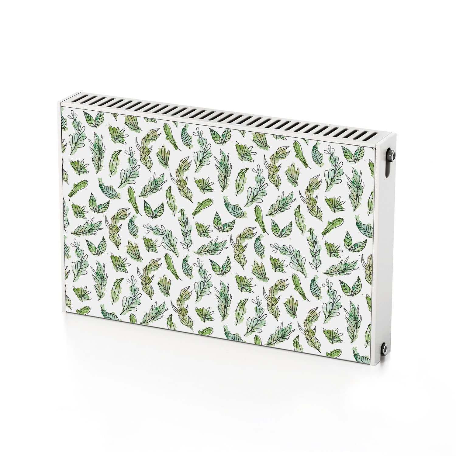 Aimant pour radiateur Coloray décoration chauffage magnétique 90x60 cm panneau amovible vert