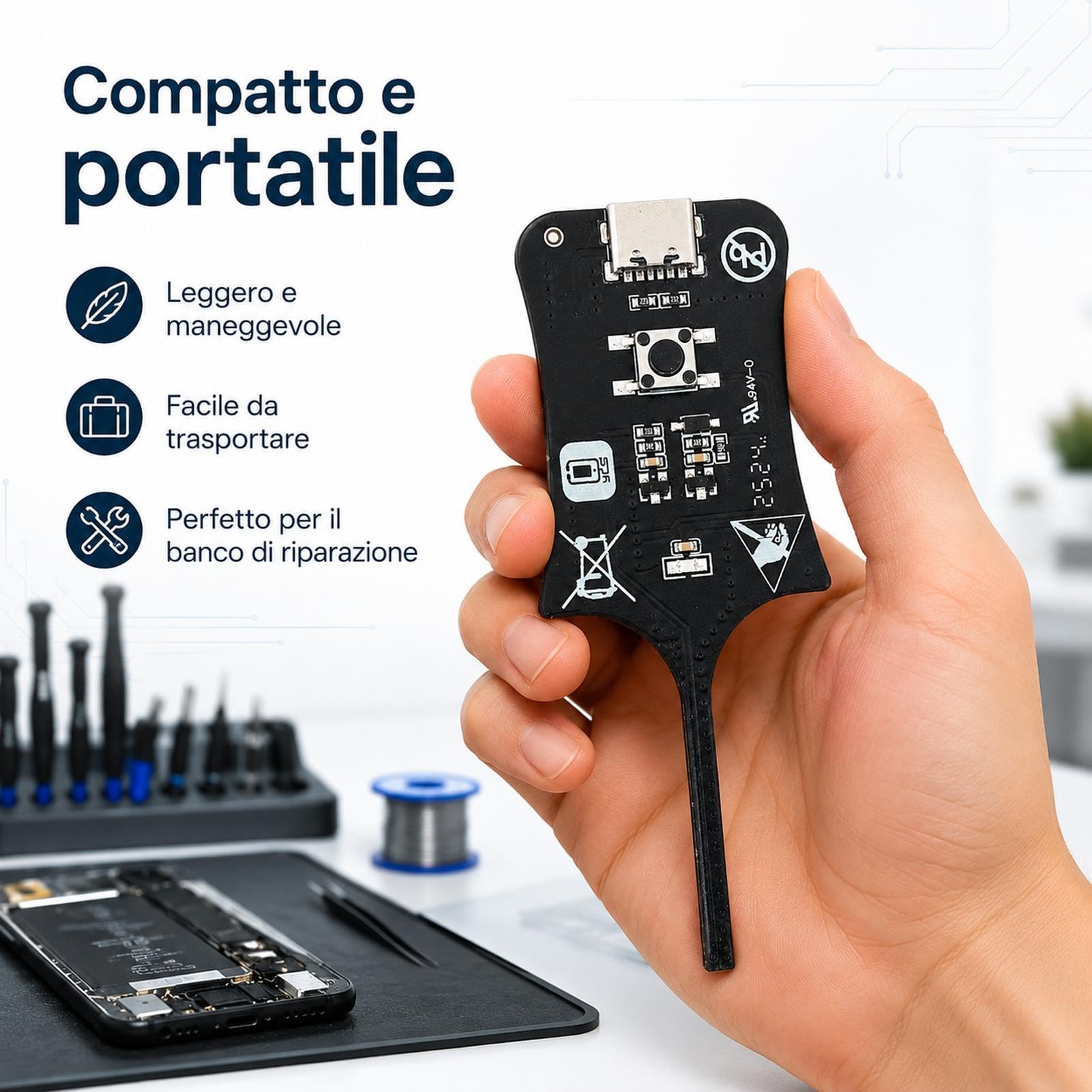Tester Di Induttanza Per Schede Madri Strumento Diagnosi Scheda Madre Strumento Diagnostico Per Manutenzione Cellulari Con Ispezione Componenti E Induzione Elettromagnetica