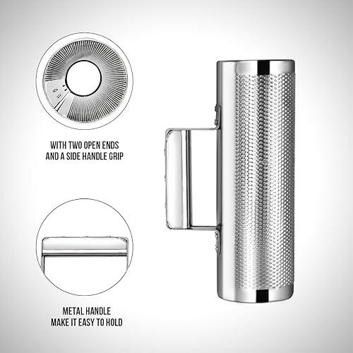 Miniatura 27 de Soulmate Acero inoxidable 12" 4" con raspador Guiro Instrumento de percusión latina profesional, acompañamiento de banda herramienta