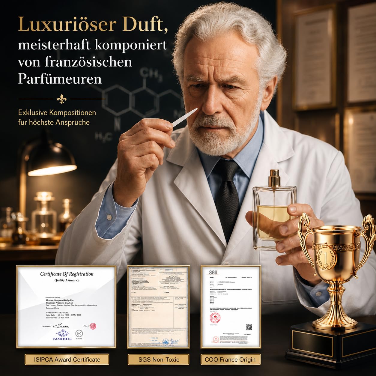 Duftöl Nachfüllung 2 x 50 ml für Aroma Diffuser, Raumduft Lufterfrischer für Bad, Schlafzimmer & Wohnzimmer (Vanille)