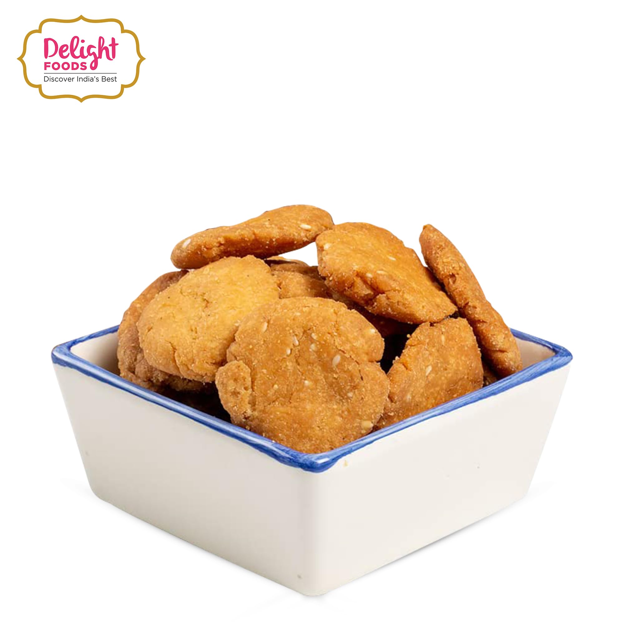 Delight Foods Doodh Milk Maththi 300g β Premium Milk Mathri Snacks | Crispy Ready-to-Eat Evening Tea Time Snack | Traditional Indian Sweet Mathi | Wholesome, Crisp & Hygienically Packed 3