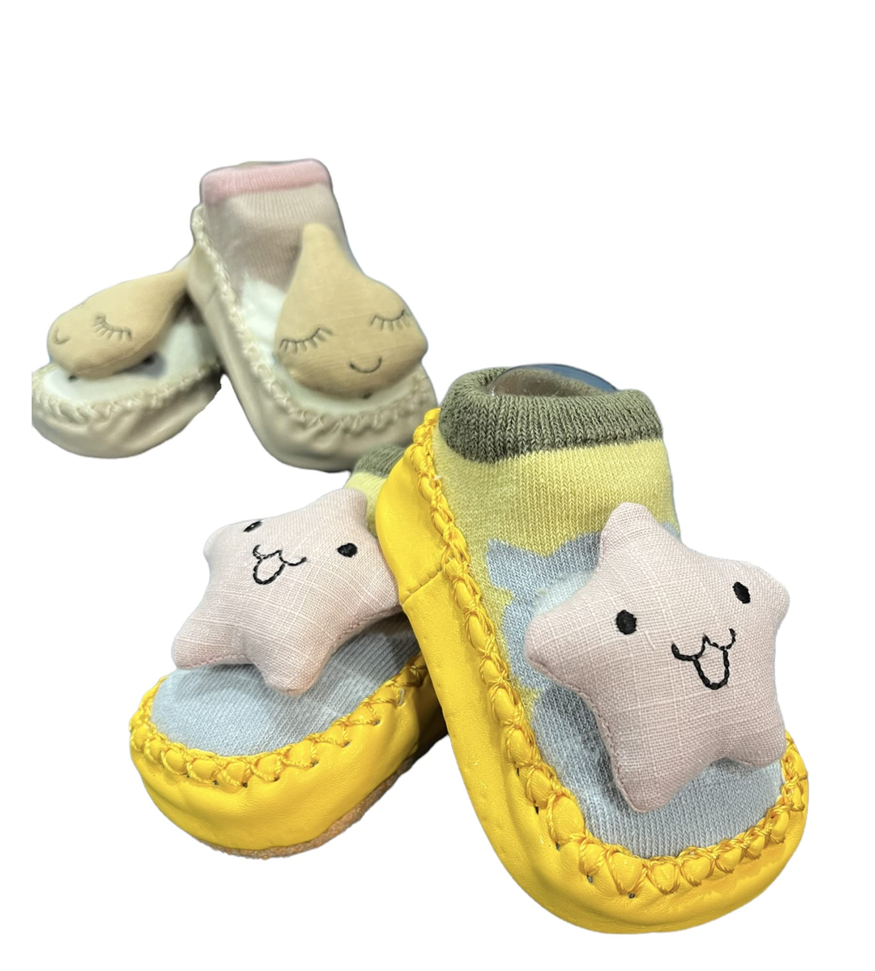 TEDDYIFY Anti skid Booties for Babies, toddlers and Infants, Socks (Multicolors and designs)