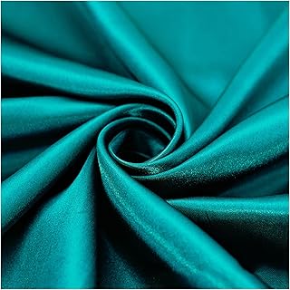 3-częściowy Zestaw Satynowej Tkaniny Szycie Tkaniny Satynowej Tkanina Na Metry Retro Zielony Fioletowy Na Satynową Piżamę Nocny Kapelusz Pudełko Podszewka Ręcznie Robio(Size:1.5M*3M,Color:3-piece set)