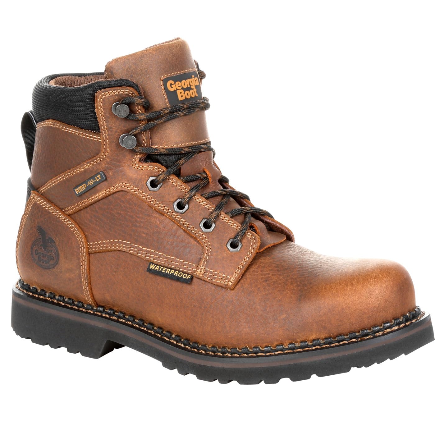 Georgia Boot Men's Giant Revamp Steel Toe Waterproof Work Boots