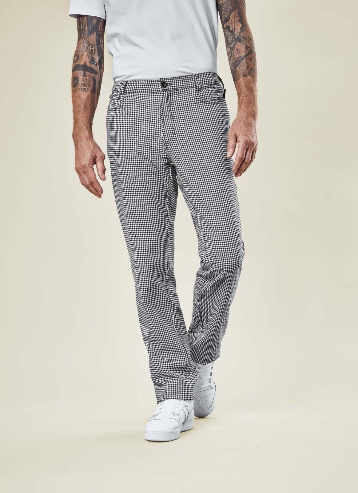 GREIFF Gastro Cuisine Herren Kochhose 5-Pocket Regular Fit