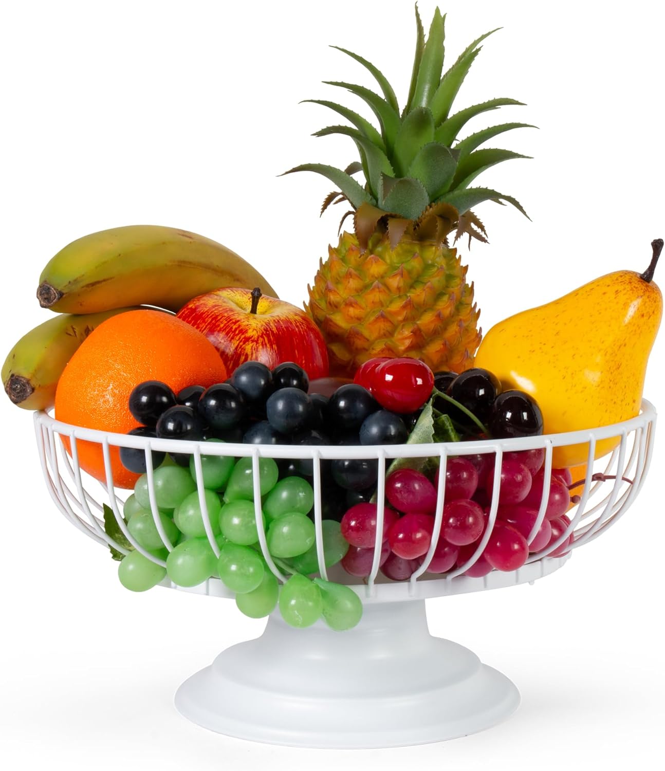 Sunnystore Fruit basket, White Fruit Basket, Decorative