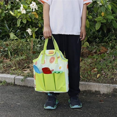 Miniatura 2 de Ochine Juego de herramientas de jardinería para niños, bolsa de mano resistente, juego de herramientas de jardín, bolsa de almacenamiento que puede