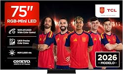 TCL 75RM7L Televisor 75 Pulgadas RGB-Mini LED 4K Smart TV…