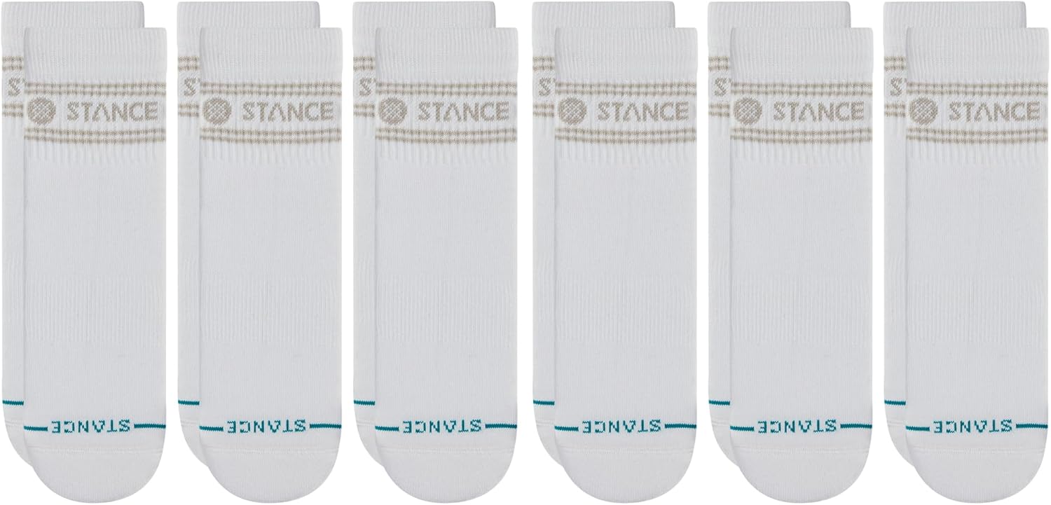 Stance Vital Quarter Sock 6-Pack for Men and Women