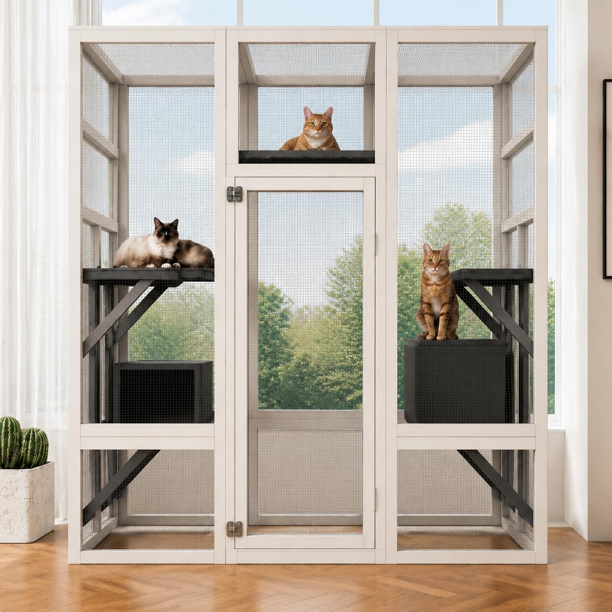 Photo 1 of Garvee 70" Outdoor Cat Enclosure