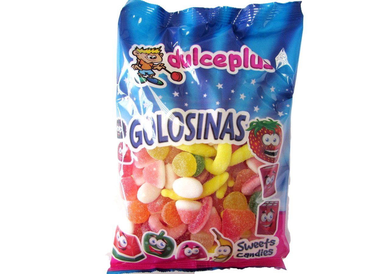 Gominolas mix fiesta azúcar 1 kg Dulceplus