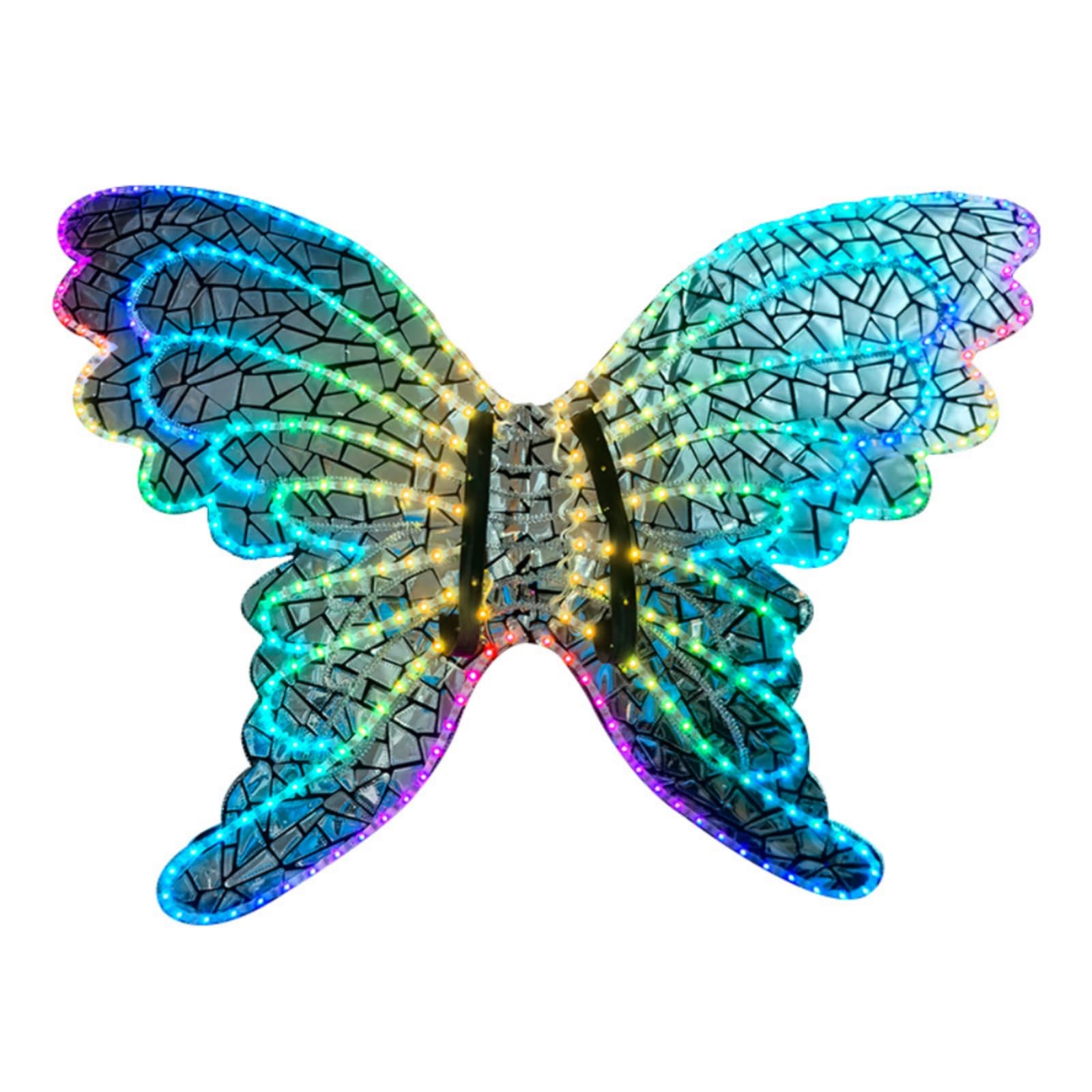 con LED Multicolore Appendici LED Luminose Costume per Cosplayer