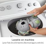 Fisher-Price Mon Koala Câlins Bonne Nuit | Jouet Peluche Koala pour Bébé dès la Naissance | Veilleuse Peluche Douce et Apaisante Qui Respire et s'allume | Cadeau Naissance Bébé Fille ou Garçon, HBP87 - 5