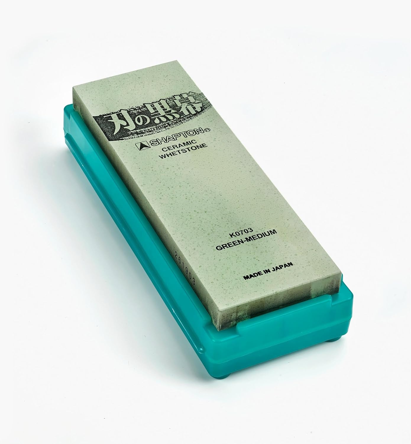 SHAPTON Ha No Kuromaku Ceramic Whetstone Medium Grit (#2000) + Fine Grit (#12000)