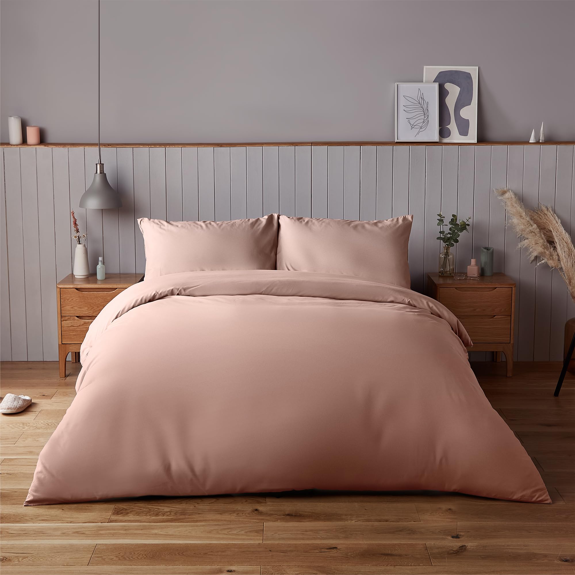 Silentnight Supersoft 4 Piece Bed Set, Blush, King — image 1