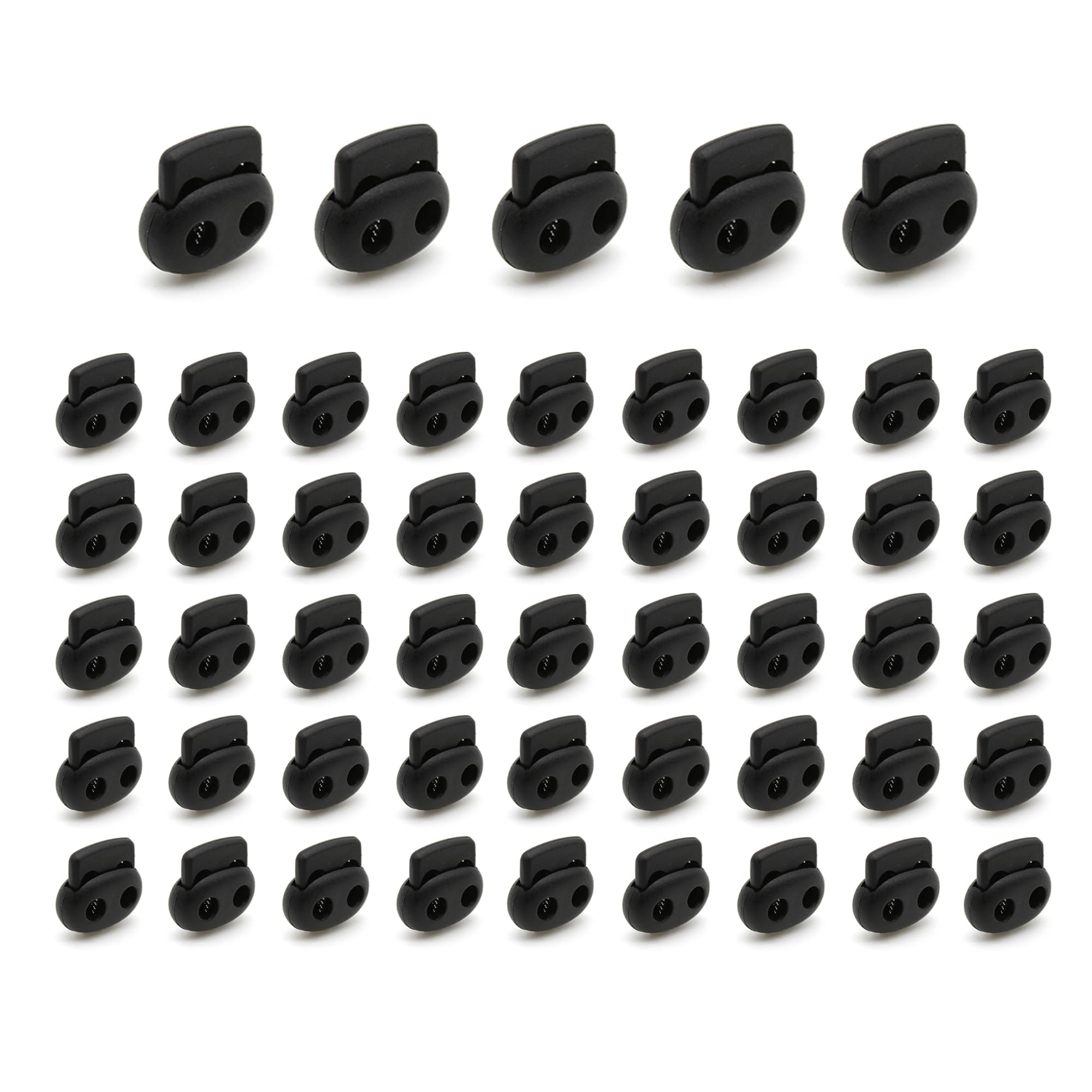 DOJA Barcelona Stop Cord, Black/White, 25mm