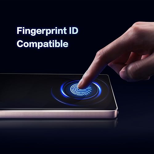 Miniatura 5 de Paquete de 2 protectores de pantalla de privacidad para Samsung Galaxy S25 Ultra, película PET antiespía, soporte de identificación de huellas