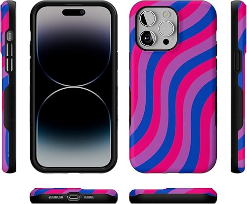 Vista 183 de Casely - Funda para iPhone 14 Pro Max, Viva La Vida, Frida Kahlo Floral Collage, compatible con MagSafe 10 Frida Kahlo Viva La Vida Collage