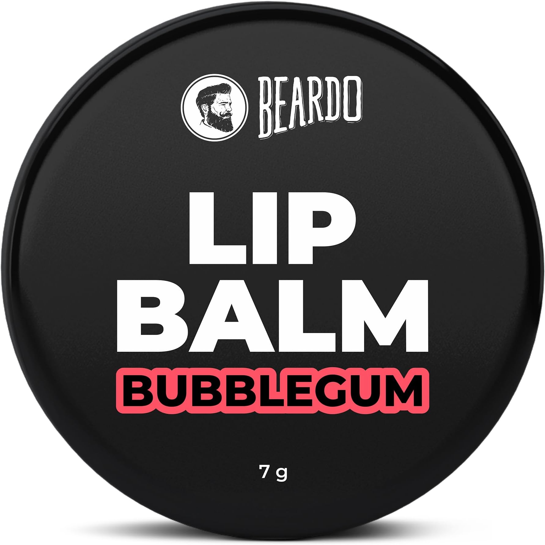 Beardo Bubblegum Non Tinted Lip Balm for Men, 7g | Lip Care For Soft Kissable Lips | Lip Mask For Dry, Cracked and Chapped lips | Lip Repair & Protection