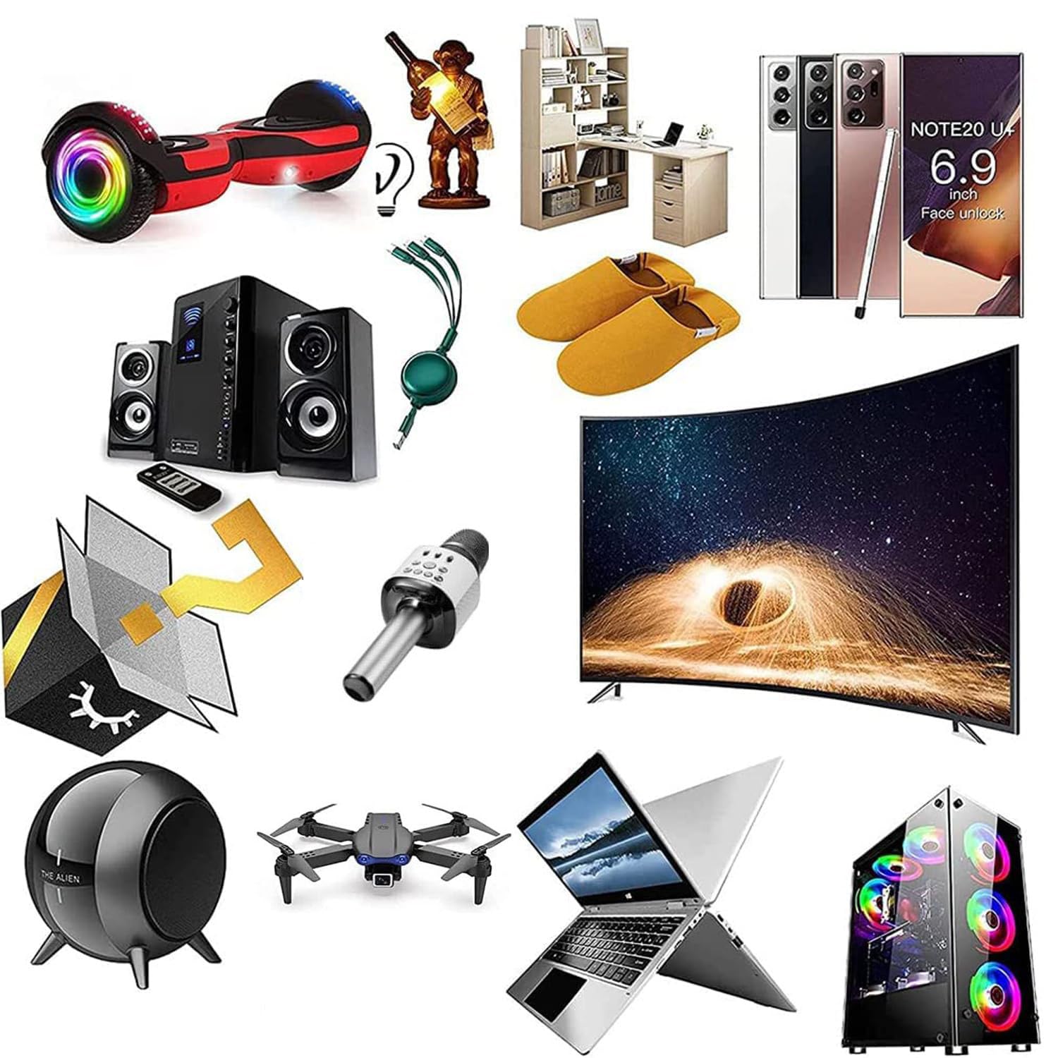 4-25er Retouran Set Restpostn,Elektroartikel/Zubehör/PC/Multimedia A-Ware B-Ware aa26