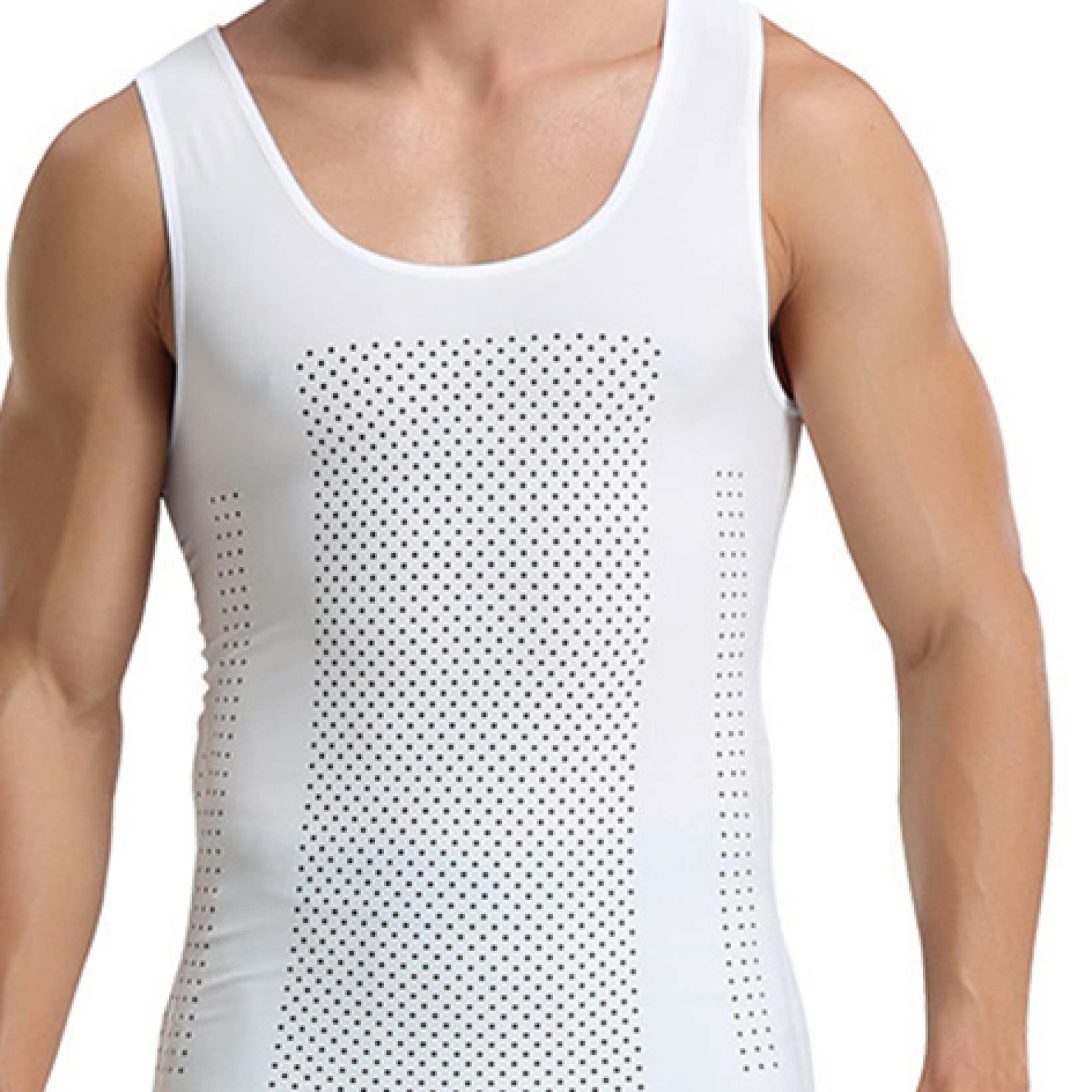 koszule kompresyjne fitness dla mężczyzn baselayer gym body shaper elastyczny pas wyszczuplający topy bielizna do treningu