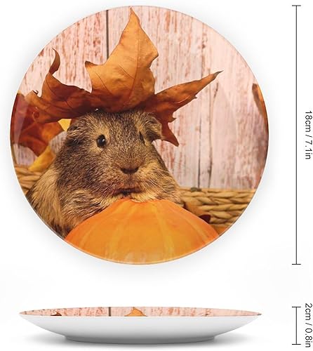 Miniatura 9 de Plato decorativo para colgar de Halloween, lago, bosque, árboles, calabaza, decoración del hogar, decoración del hogar, recuerdo, arte de pared,