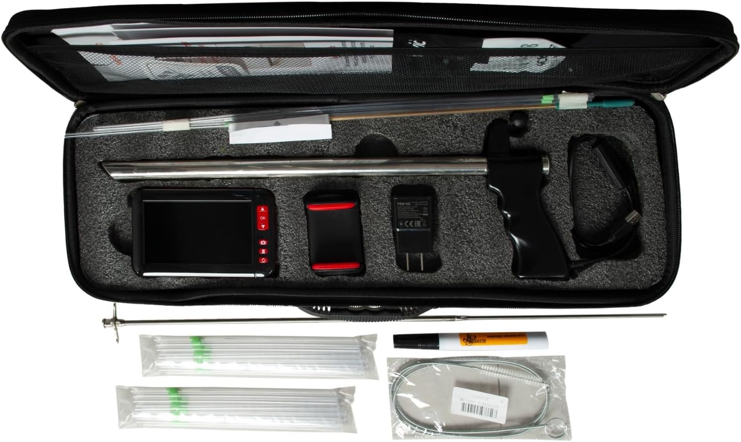 Endoscopio para inseminacion veterinaria con pantalla bovinos - ovinos - caprinos - caninos - equinos