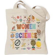 Aesthetic Inspirational Gift Tote Bag, Gifts for Grandma Mom Friend Canvas Bag with Inner Pocket