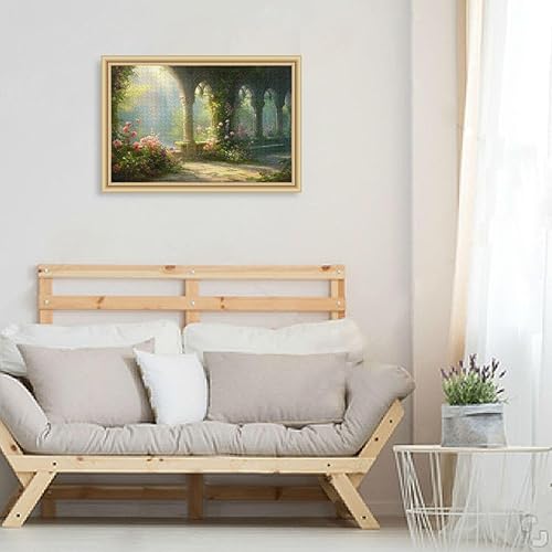 Miniatura 6 de Garden Floral Jigsaw Puzzles 500 Pieces for Adults,Learning Educational Puzzles,Difficult and Challenge Families Toys with Mesh Storage Bag 2012218