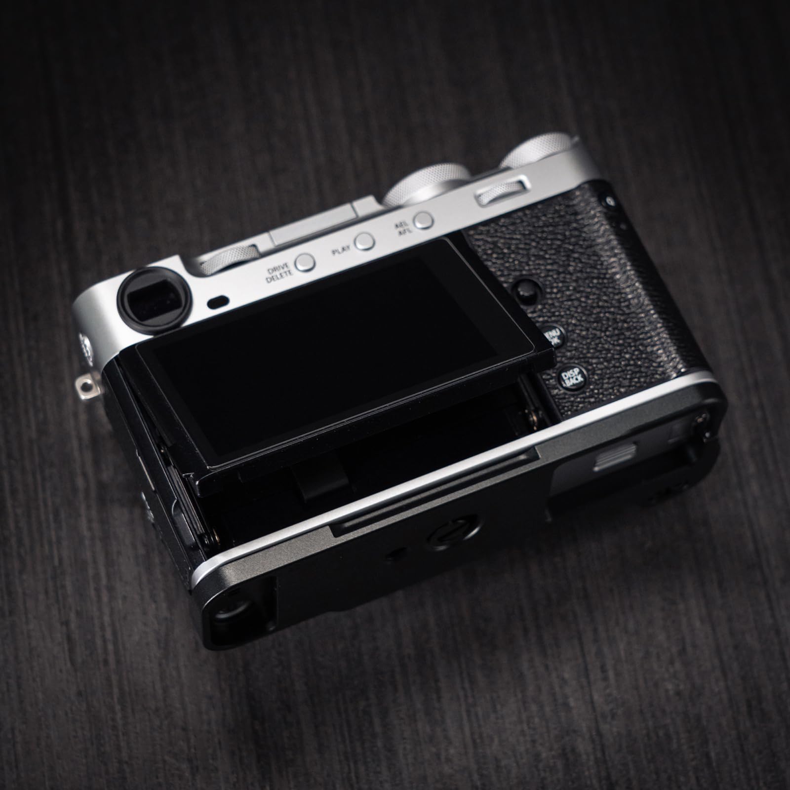 Amazon | Iborrys 高級レトロ実木 カメラグリップ 、対応 FUJIFILM