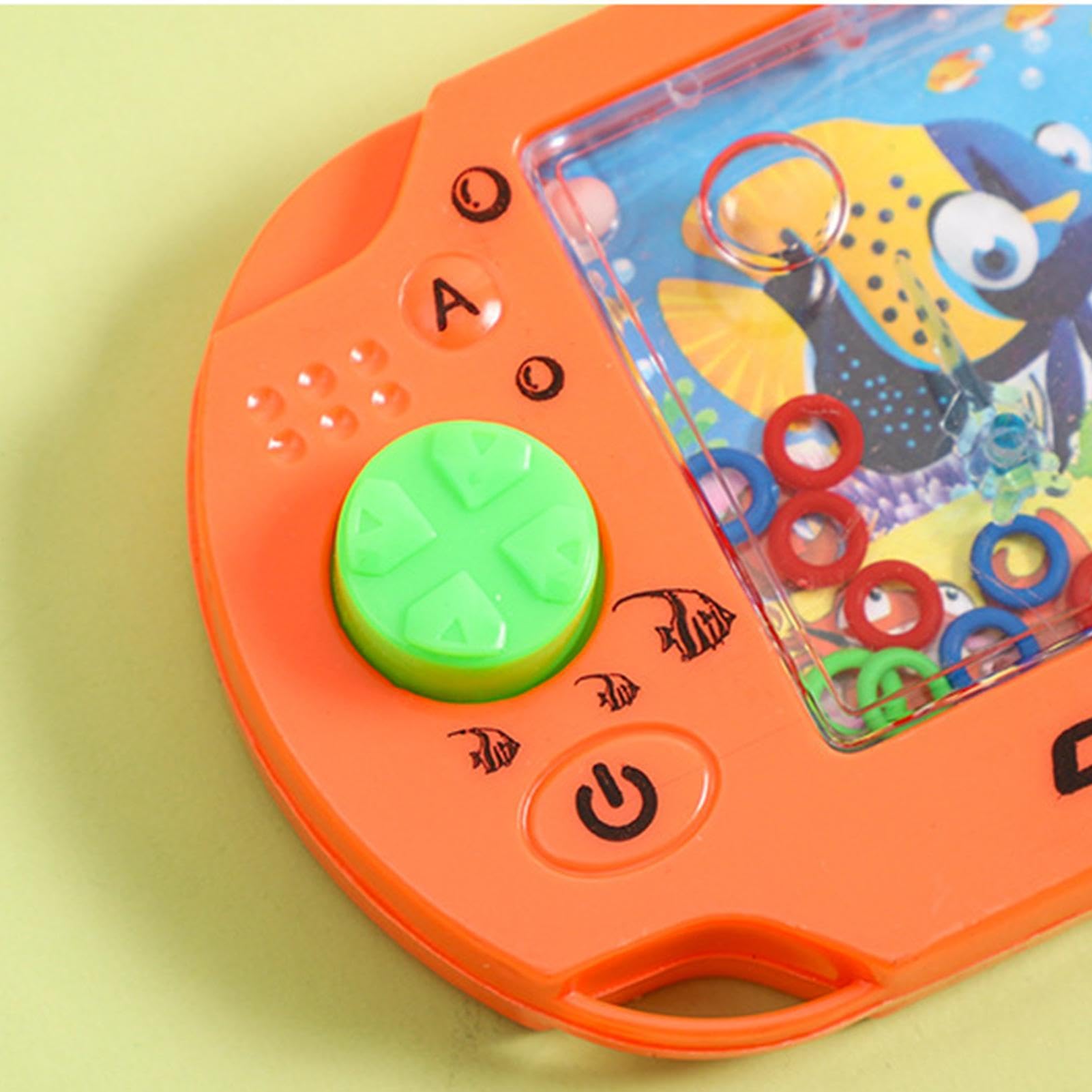 Jeu d'eau Portable Mini avec Anneau d'eau, Jeux rétro – Fournitures éducatives pour enfant