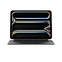 Apple Magic Keyboard per iPad Pro 11” (M4), comodissima per scrivere e con trackpad integrato, tasti funzione, Italiano — Nero