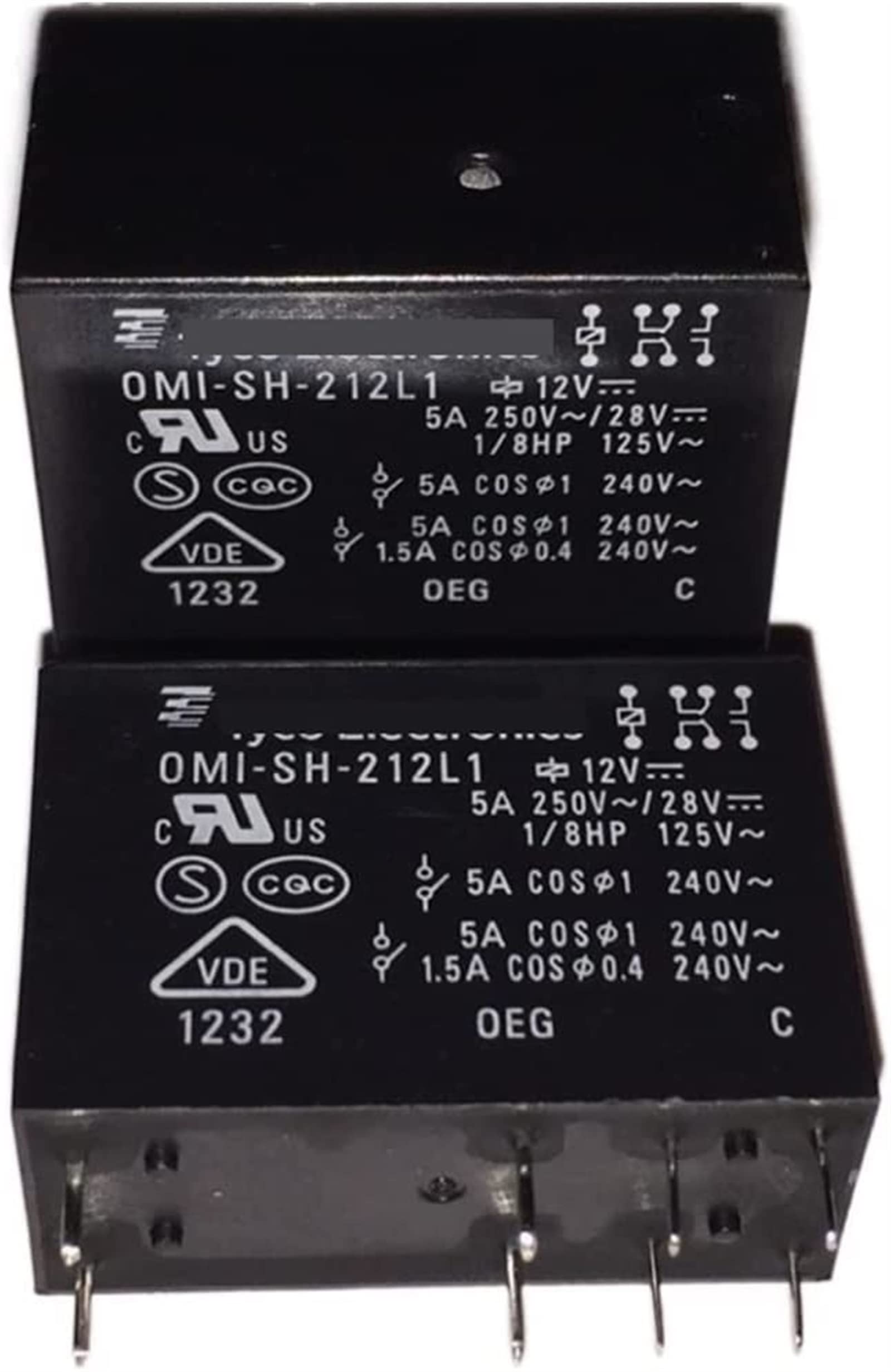 Relè relè 10pcs Omi-sh-212l1 può sostituire JW2SN-DC12V AJW7211