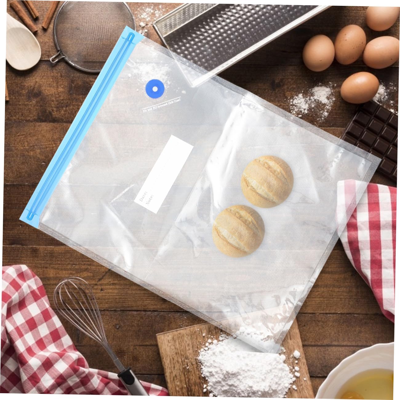Bolsas Selladoras Al Vacío Reutilizables Para Conservar Alimentos Frescos Para Frutas Verduras y Carne