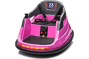 12V Kids Bumper Car: Remote-Controlled Electric Cart for Toddlers