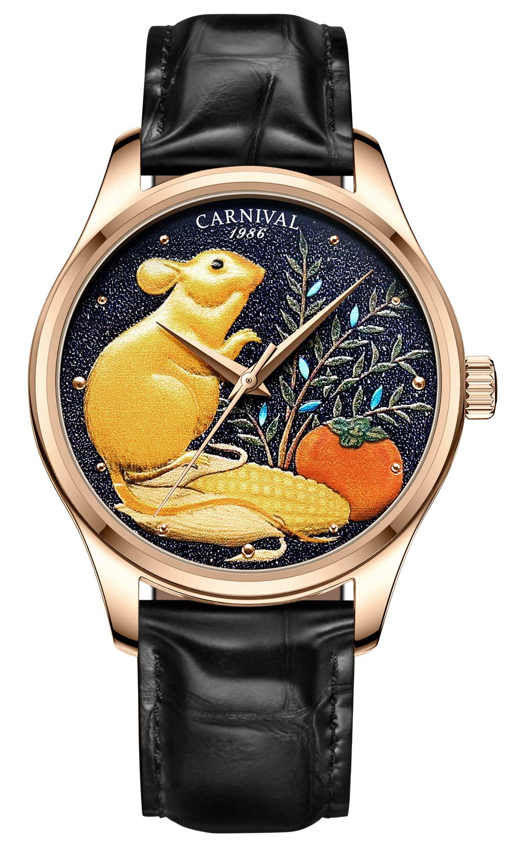 Japanese Automatic Men's Watch Zodiac Animal Mechanical Carnival Watches