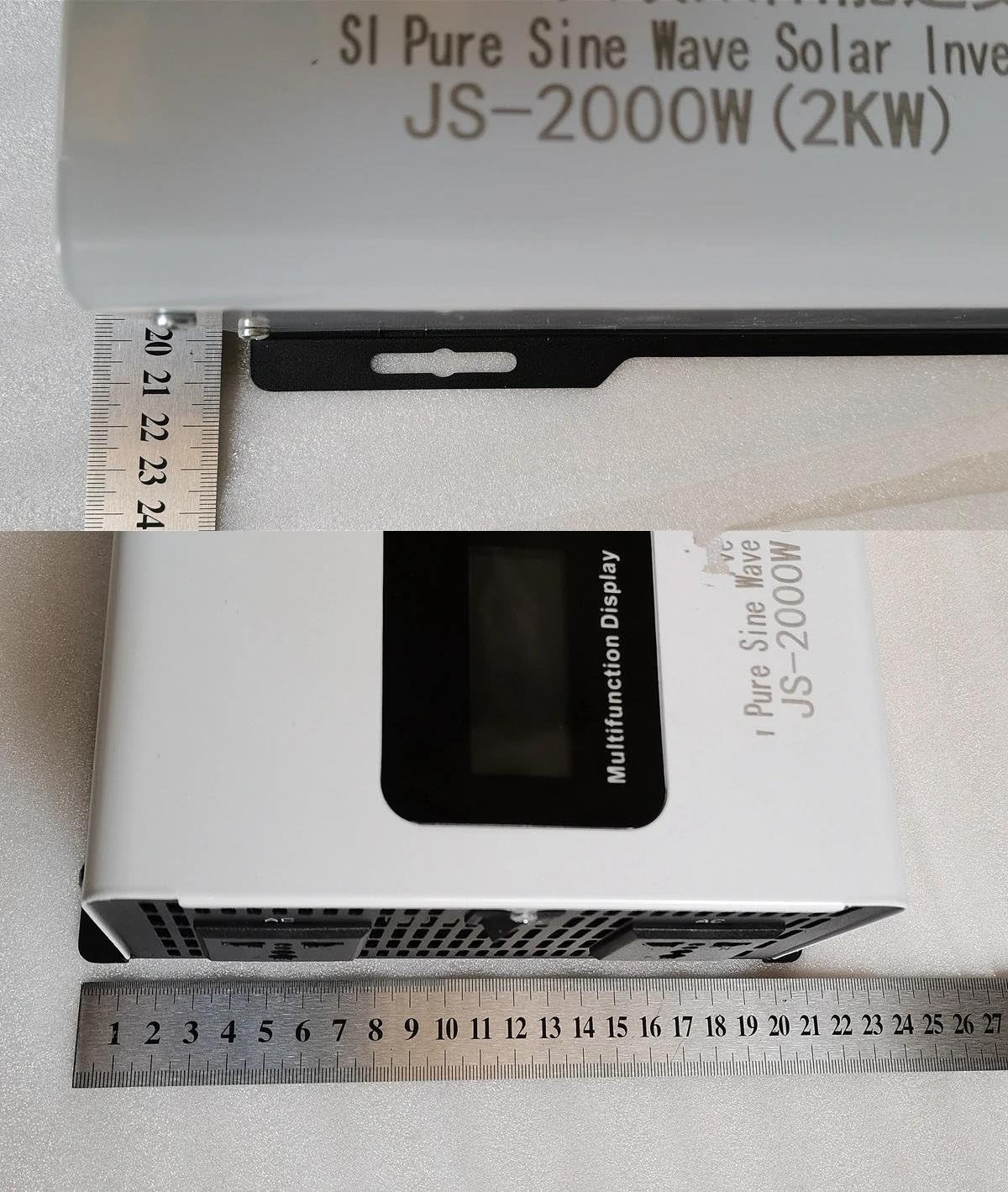 Convertitore Corrente 12V 220V 2000W Presa Europa Solare Accumulatori E Caricabatterie Riserva Inverter DC 24V -96V A AC 220V 110V Onda Sinusoidale Pura
