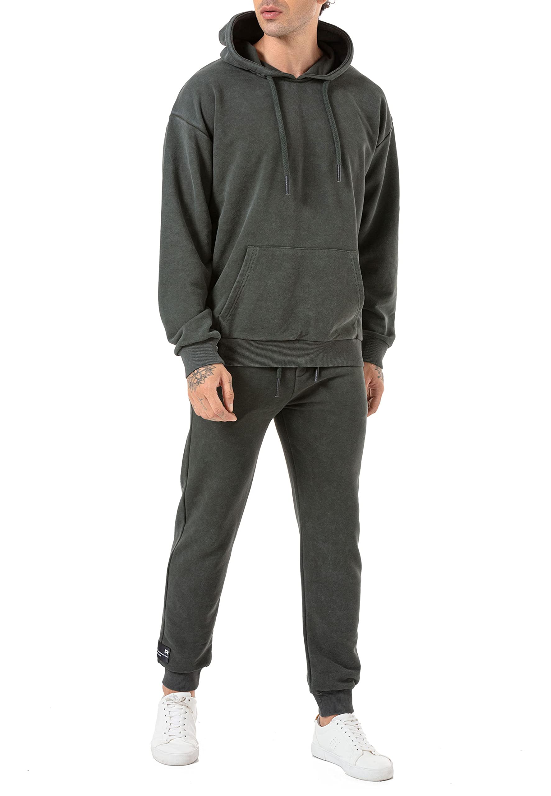 Redbridge 2-teiliger Oversize Hoodie Jogger Set Jogginganzug mit Hose Kombi Premium
