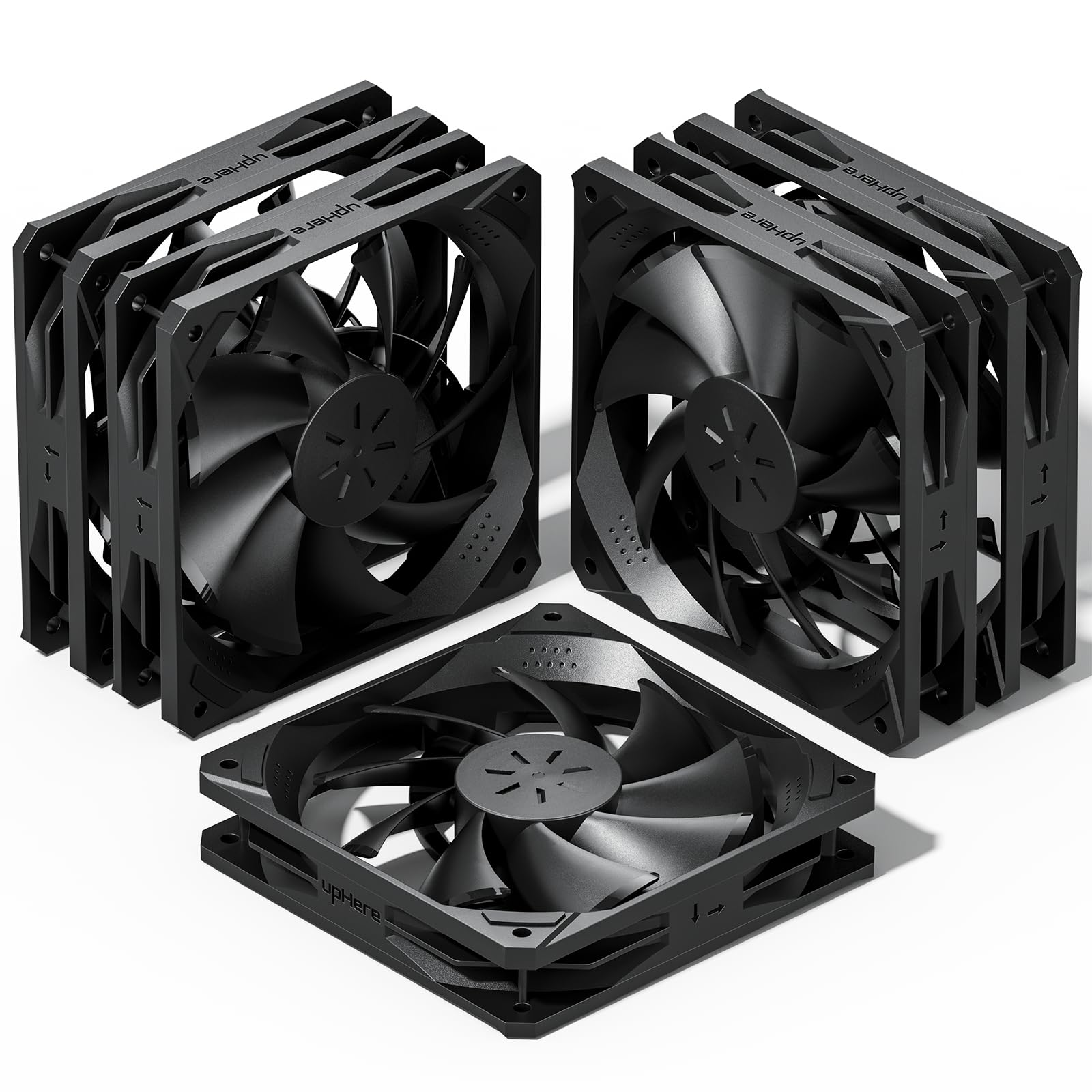 Amazon.co.jp: Novonest PCケースファン 120mm 静音 高性能 冷却