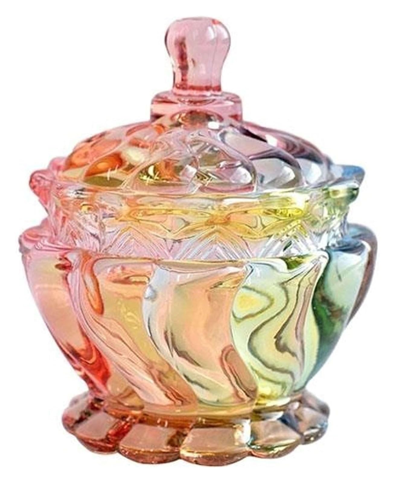 FGJsfhrDTU Glass Storage Jars, Candy Jar, Multifunctional Storage Pot For Jewelry Jam Snacks Cookies Oatmeal-D-ss(B)