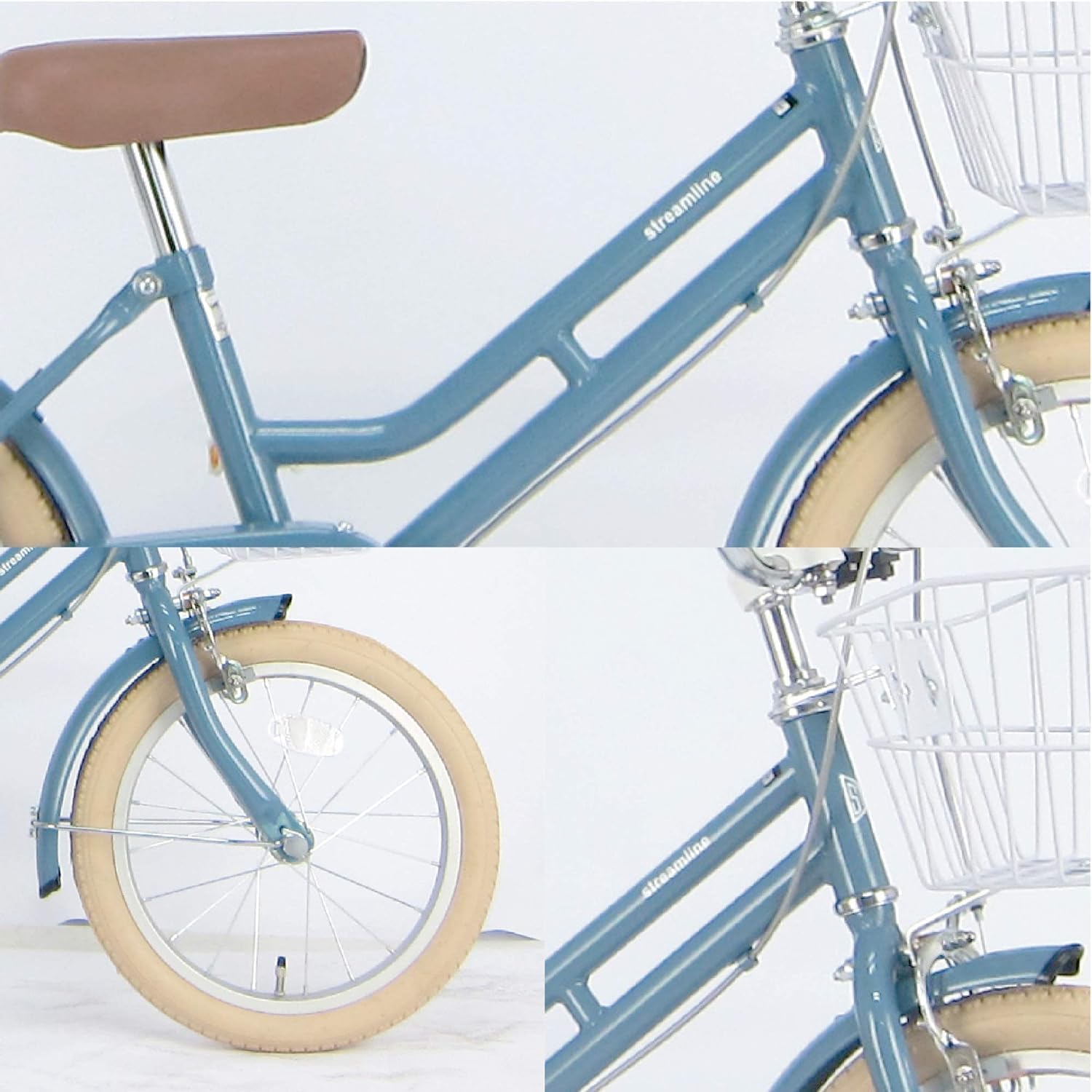 Streamline 16インチ折りたたみ自転車 ブルーグレー