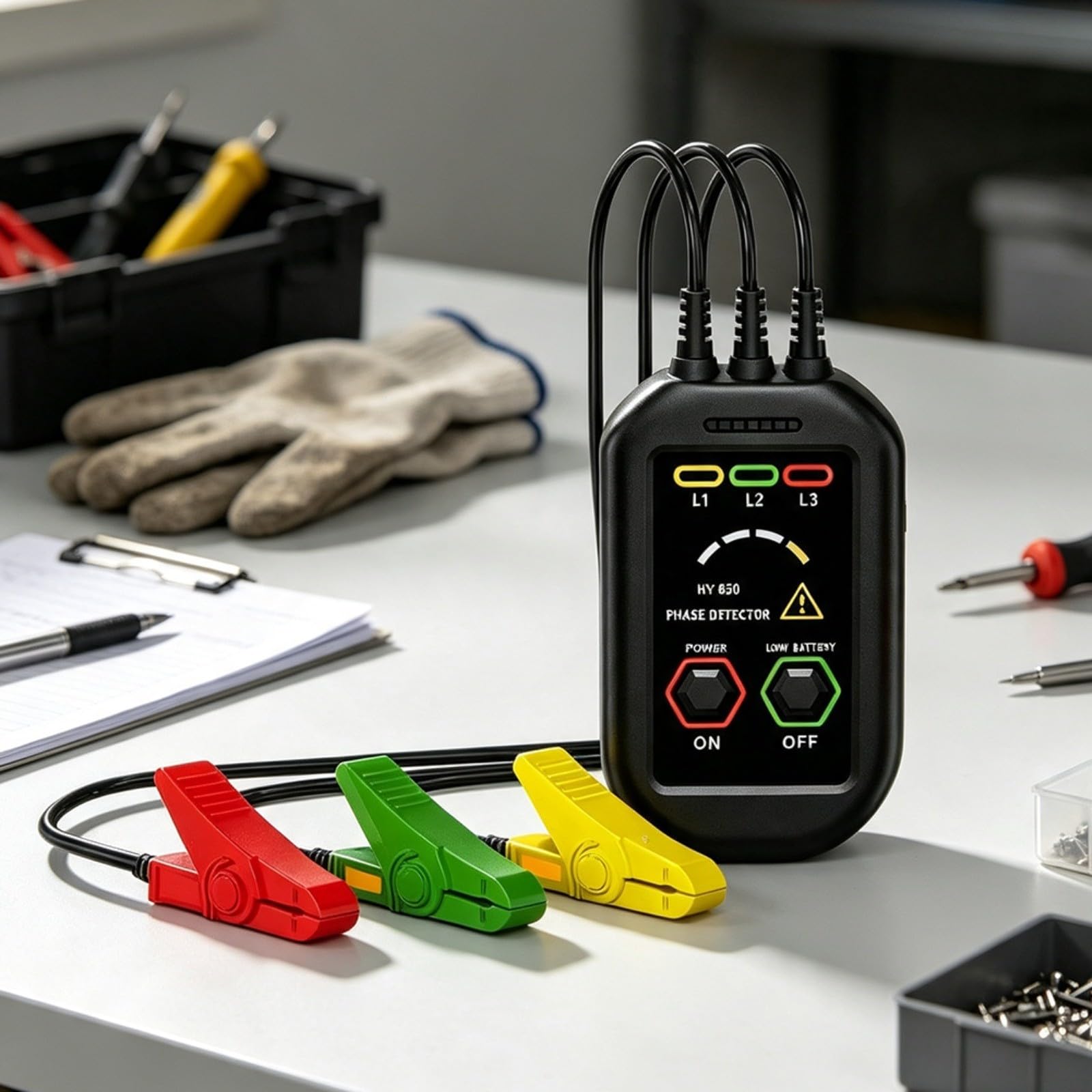 HY850 - Comprobador de fases para electricistas sin contacto AC60-1000 V