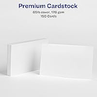 Vista 4 de Master Magnetics Etiquetas magnéticas resistentes + tarjetas imprimibles Avery de 3 x 5 pulgadas