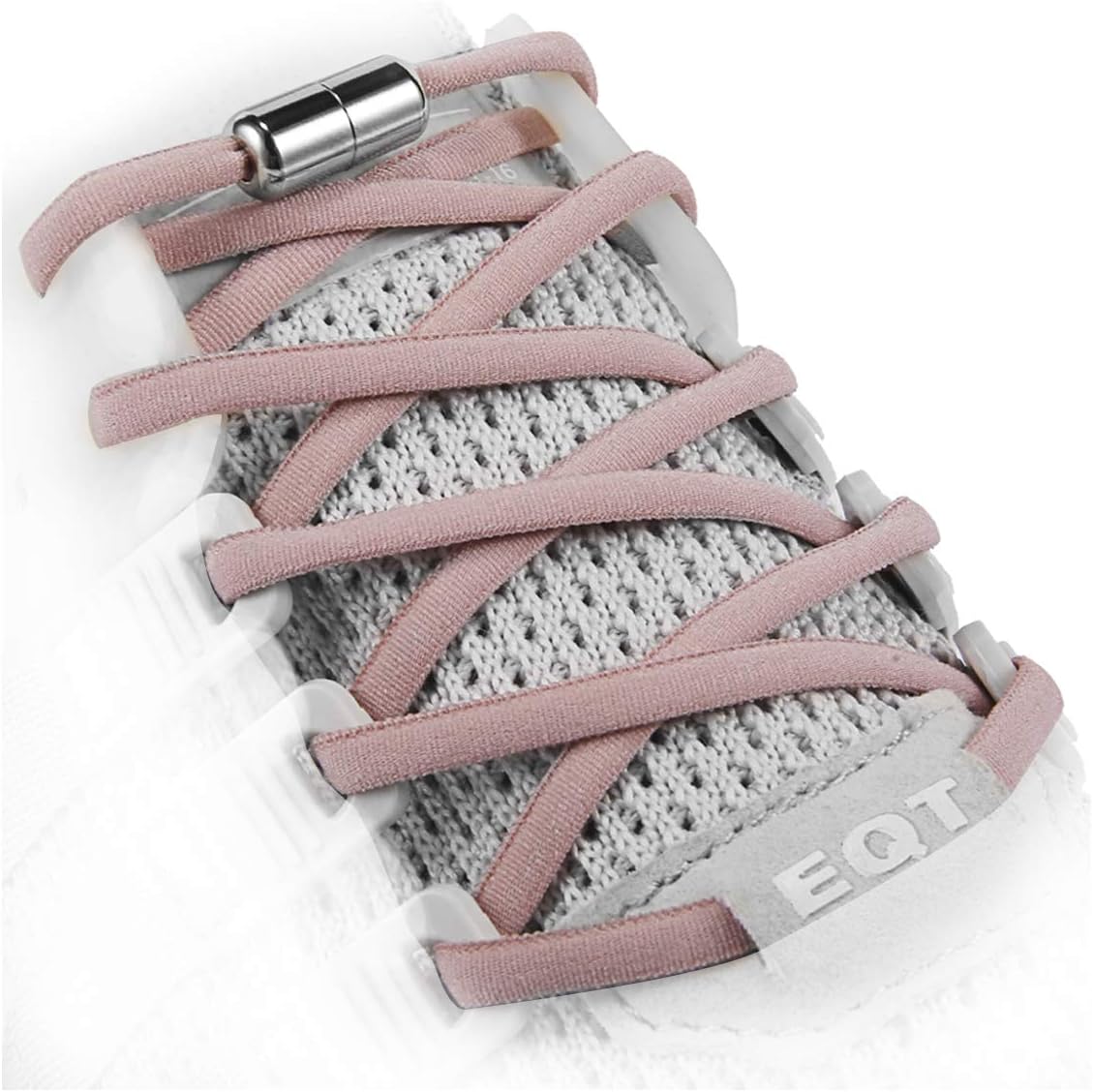 anan520 Elastic No Tie Shoe Laces For Adults,Kids,Elderly,System With Elastic Shoe Laces(2 Pairs)