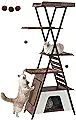 FourFurPets 72.4" Modern Cat Tower for Indoor Cats - Multi-Level Condo With - product image