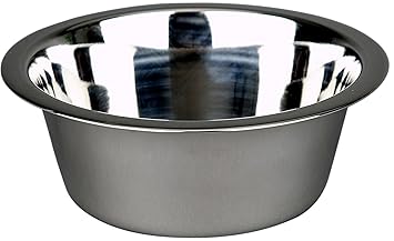 Advance Pet Products Stainless Steel Heavy Feeding Bowl, 1-Pint